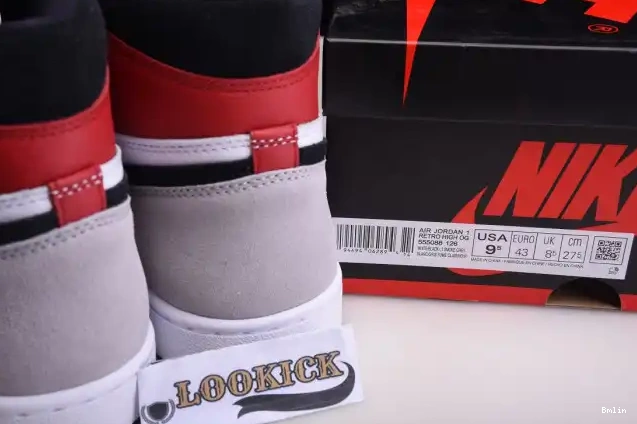 Bmlin Shoes 555088-126 1 High Smoke Jordan Grey Air Light OG 0608